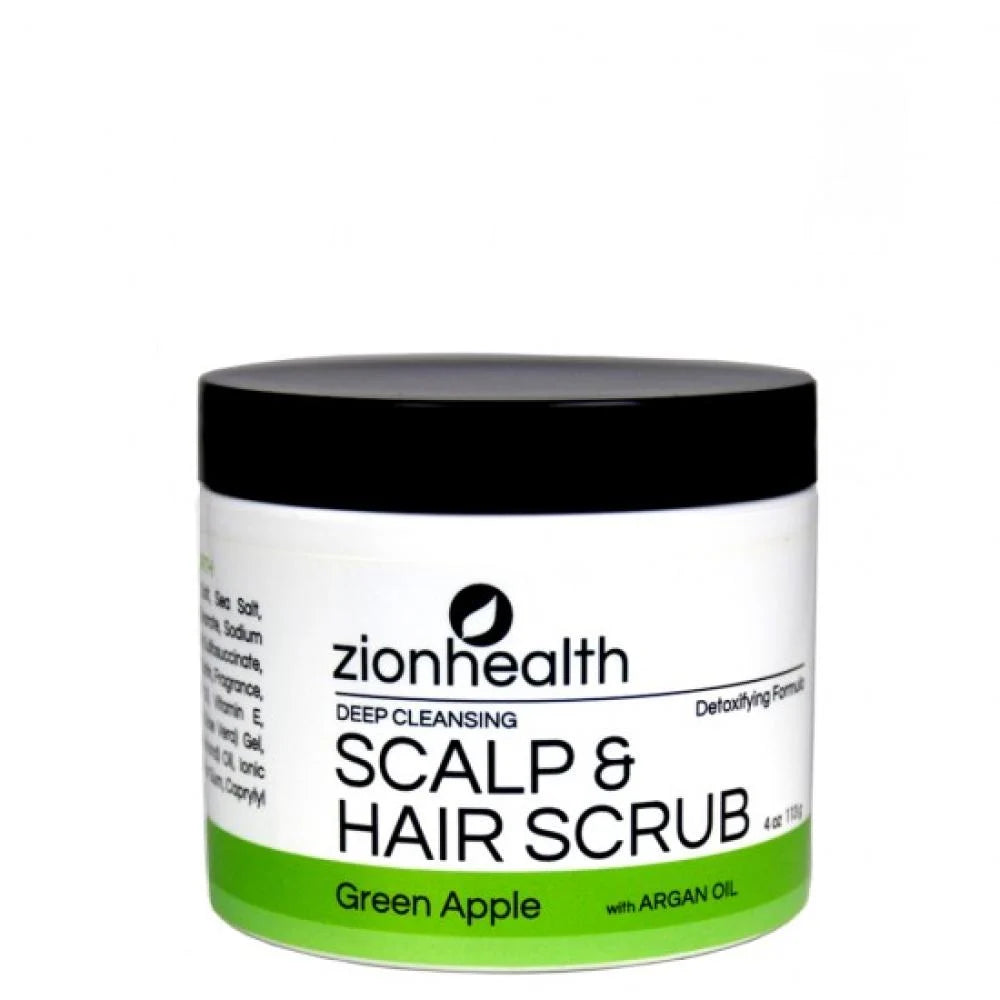 Green Apple Scalp &amp; Hair Scrub – 113g from Zion Health